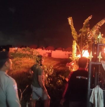 Gudang Provider Internet Terbakar di Mengwi, Kerugian Ratusan Juta