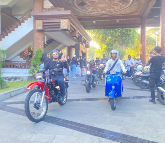 Heritage Ride Serangkaian D’Youth Fest 6.0 Libatkan Puluhan Peserta dari Komunitas Motor