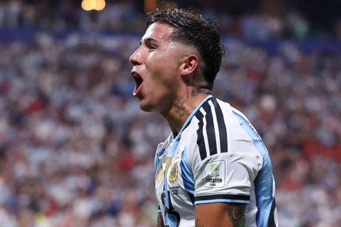 Jadi Penentu Kemenangan Argentina Lawan Mesir, Enzo Fernandes Ngaku Lega Cetak Gol 1
