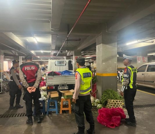 Jaga Kondusivitas Wilayah, Satgas Preventif Ops Pekat Agung 2026 Polres Gianyar Sasar Pasar Rakyat