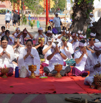 Jelang Lovina Festival 2026, Pemkab Buleleng Gelar Melaspas Pedestrian Pantai Lovina