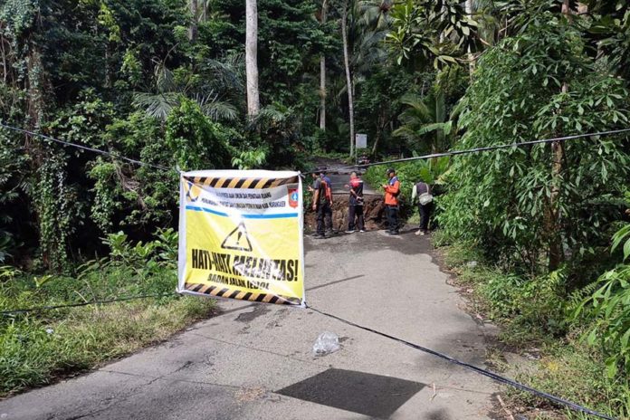 Jembatan Banyucampah Kebung Putus, PUPR Karangasem Hitung Anggaran Perbaikan 1