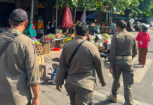 Kucing-Kucingan, Pedagang Tumpah di Wangaya Terus Ditertibkan