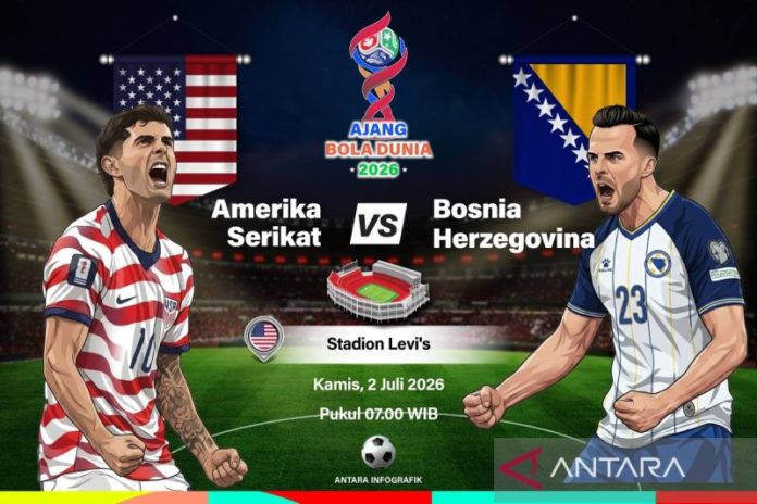 Lawan Bosnia Herzegovina, AS Berambisi Ikuti Jejak Kanada Dan Meksiko 1