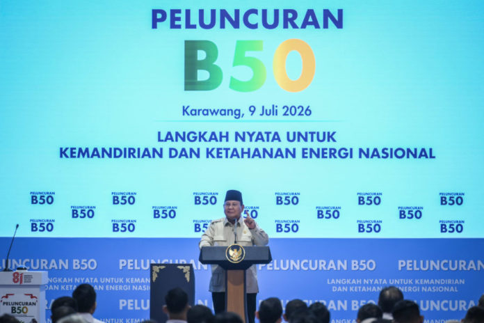Luncurkan B50, Presiden Prabowo Sebut Indonesia Negara Pertama Berlakukan Mandatori 2