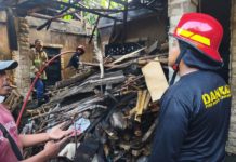Memasak Ditinggal Tidur, Rumah di Tegallalang Gianyar Terbakar