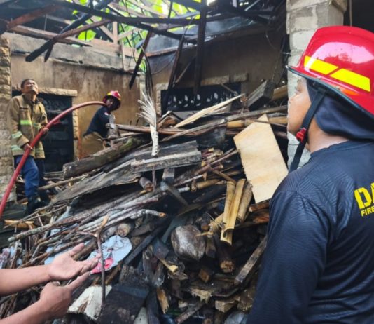 Memasak Ditinggal Tidur, Rumah di Tegallalang Gianyar Terbakar