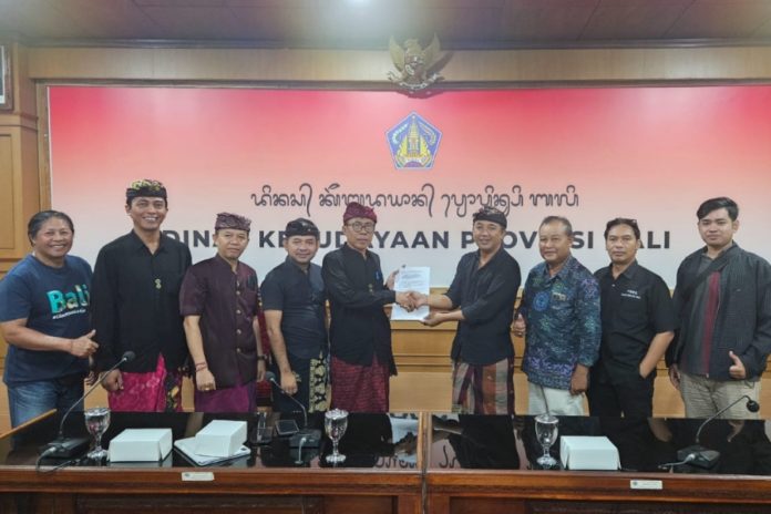 Menuju PKB Emas, Kawiya Bali PWI Bali Serahkan 11 Rekomendasi Strategis Ke Disbud 1