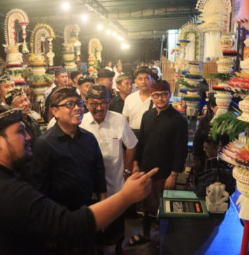 Meranggi Festival, Hadirkan Karya Penjor Mini Pemuda di Kesiman