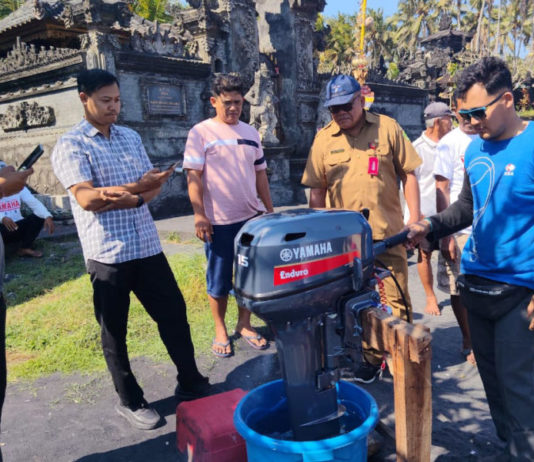 Mesin Tempel Baru Dongkrak Produktivitas Nelayan Tabanan