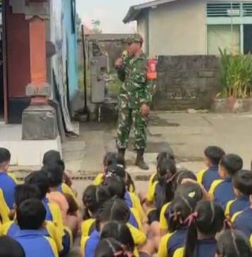 Mitigasi Bencana Warnai MPLS Siswa SD di Tabanan