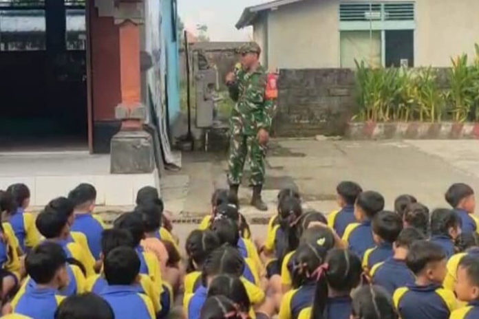Mitigasi Bencana Warnai MPLS Siswa SD Di Tabanan 1