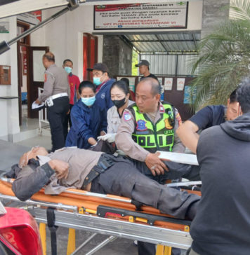 Motor Dinas Polri Dihantam Truk, Polisi Minta Simpang Pludu Dipasangi TL