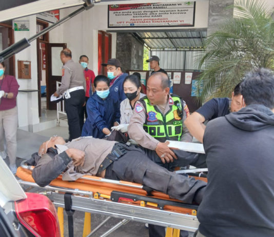 Motor Dinas Polri Dihantam Truk, Polisi Minta Simpang Pludu Dipasangi TL