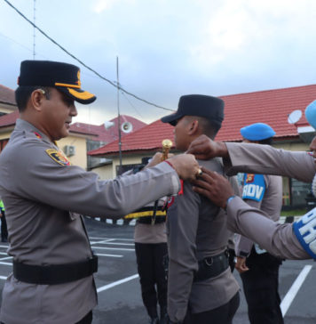 Operasi Pekat Agung 2026, Polres Karangasem Terjunkan Puluhan Personil