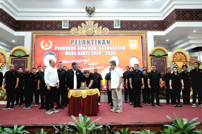 Pandu Prapanca Lagosa Nahkodai KONI Karangasem 1