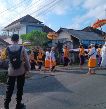 Pangempon Pura Dadia Pasek Taman Gelar Melasti, Diikuti Ratusan Pemedek