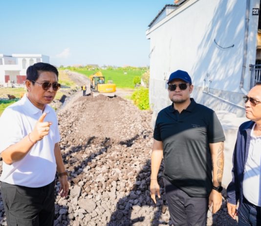 Percepat Solusi Kemacetan, Bupati dan Wabup Badung Tinjau Proyek Jalan Lingkar Barat