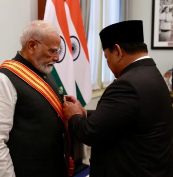 Perdana Menteri India Terima Anugerah Bintang Adipurna dari Presiden Prabowo