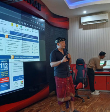 Perkuat Bali Emergency Service, BPBD Bali Tinjau Tata Kelola Command Center 112 Gianyar