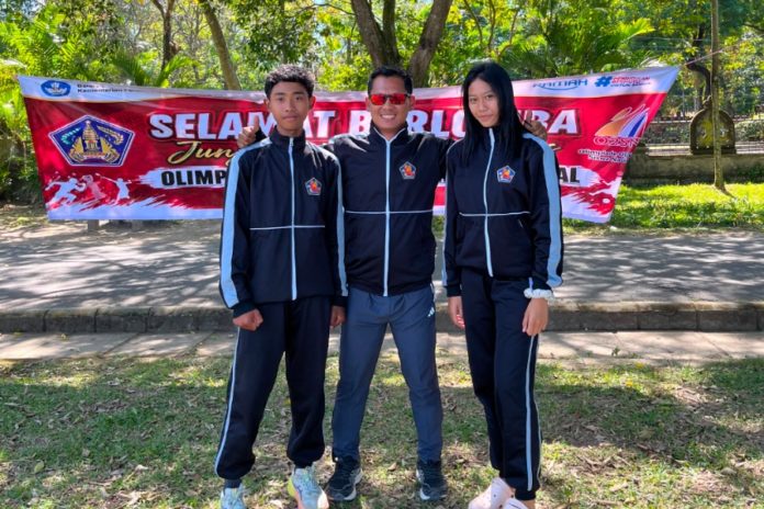 Persembahkan Dua Medali Dalam Tri Lomba, Tata Hedriayana Wakili Bali Ke O2SN 1