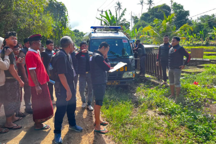 Polisi Rekonstruksi Kasus Pembunuhan Bos Lawar Godel 1