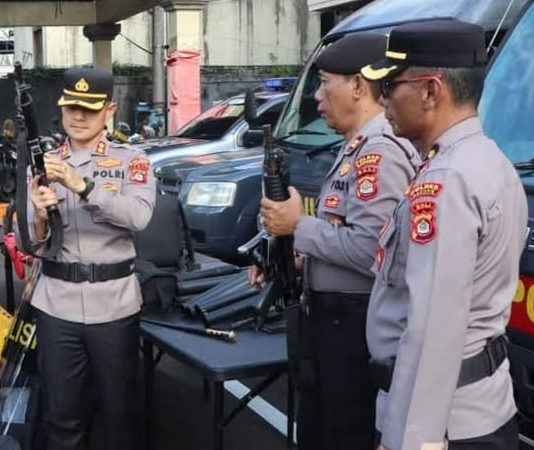 Polres Badung Awasi Ketat Pemegang Senpi