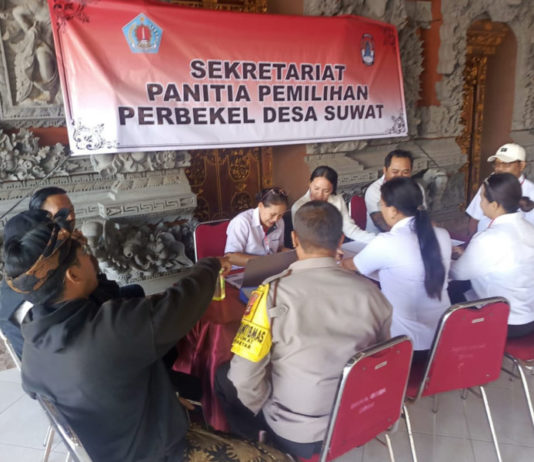 Polsek Gianyar Minta Semua Pihak Patuhi Aturan Pilkel
