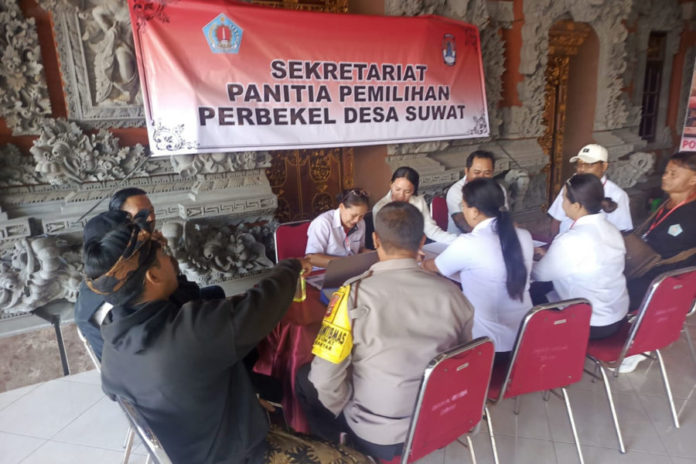 Polsek Gianyar Minta Semua Pihak Patuhi Aturan Pilkel 1