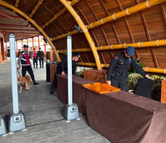 Polsek Kutsel Kerahkan Personel Antisipasi Gangguan Kamtibmas Selama Event Internasional