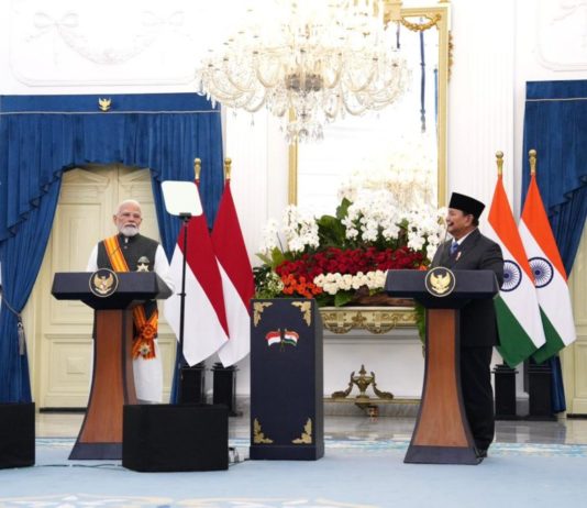 Prabowo dan PM Modi Sepakati Penguatan Kemitraan Strategis Komprehensif