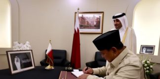 Presiden Prabowo Sampaikan Bela Sungkawa Wafatnya Ayah Emir Qatar
