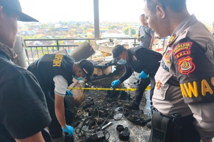 Proyek Rumah Sakit Di Sesetan Terbakar, Polisi Selidiki Penyebabnya 1