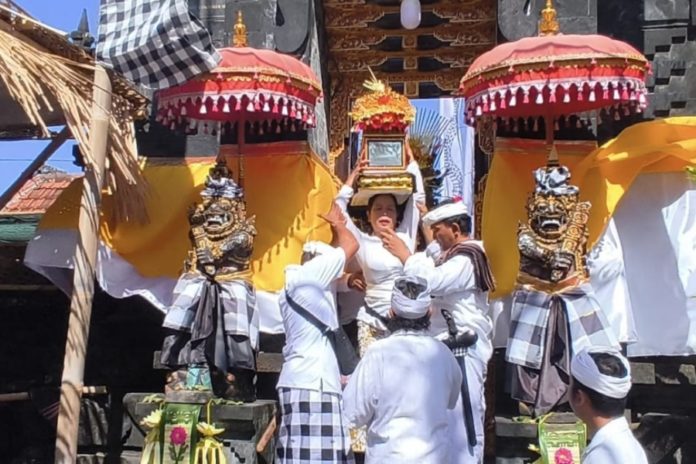Pura Dalem Kedatuan Kesiman Jadi Pusat Pemujaan Taksu Wayang 1