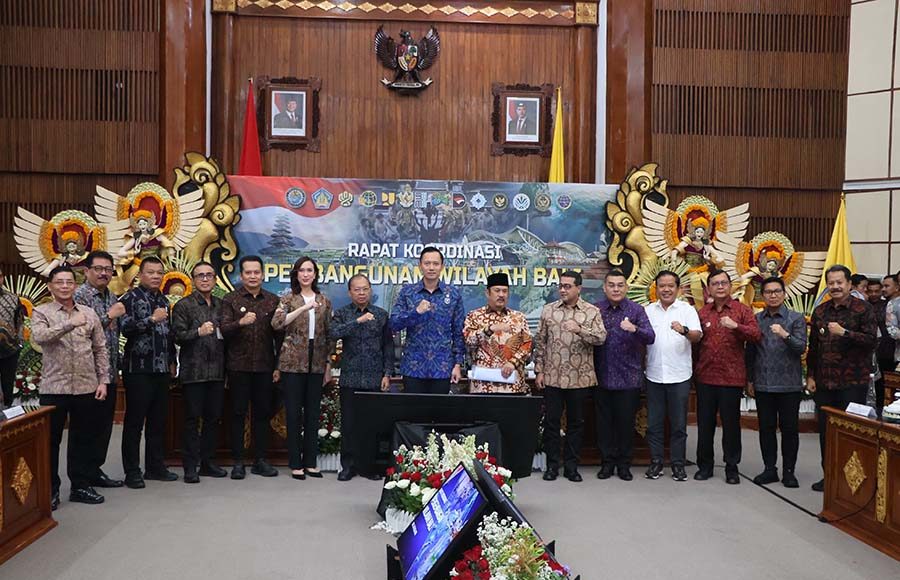 Rakor Pembangunan Wilayah Bali Sinkronkan Langkah Pusat dan Daerah, Infrastruktur dan Lingkungan Jadi Prioritas Pariwisata Berkelanjutan