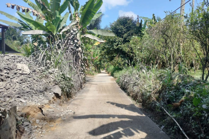Rampungkan Rabat Beton Jalan Subak, Pemerintah Desa Taro Manfaatkan Dana Desa Dan BHP 1