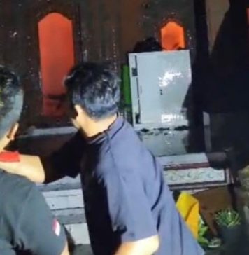 Rumah Warga di Sukawati Terbakar, Kerugian Ditaksir Ratusan Juta