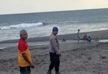 Satpolairud Polres Badung Antisipasi Dampak Gelombang Tinggi