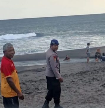 Satpolairud Polres Badung Antisipasi Dampak Gelombang Tinggi