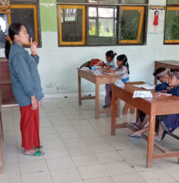 SDN 1 Sukawana Hanya Dapat 6 Murid