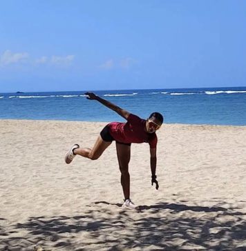Target Raih Medali di Asian Games 2026, Maria Londa Genjot Latihan Fisik di Sanur