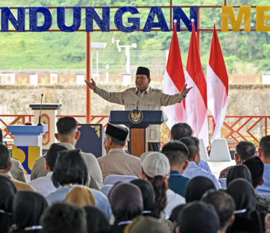 Telan Anggaran Rp1,4 T: Bendungan Meninting Dibangun Jokowi, Diresmikan Prabowo