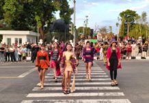 Zebra Cross Titik Nol Singaraja Disulap Jadi Catwalk, 60 Model Promosikan Endek Buleleng
