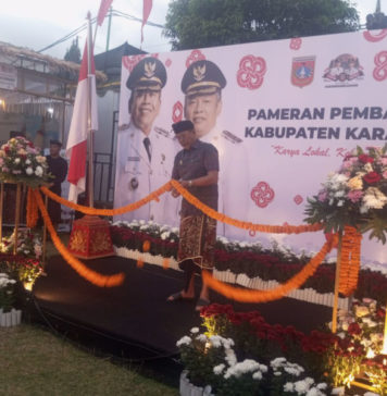 Bupati Gus Par Buka Pameran Pembangunan Karangasem