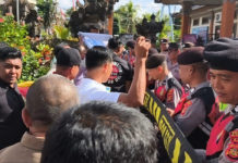 Tingkatkan Kesiapsiagaan Mako, Polsek Blahbatuh Gelar Simulasi Pengamanan Humanis