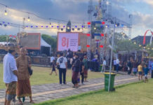 DLH Karangasem Siagakan 30 Petugas Jaga Kebersihan Taman Candra Bhuana Selama Pameran