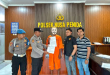 Polisi Ungkap Pencurian di Water Sport Nusa Penida, Pria NTT Diamankan