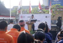 HUT ke-81 RI, Rutan Gianyar dan BNNK Gelar Apel Bersama