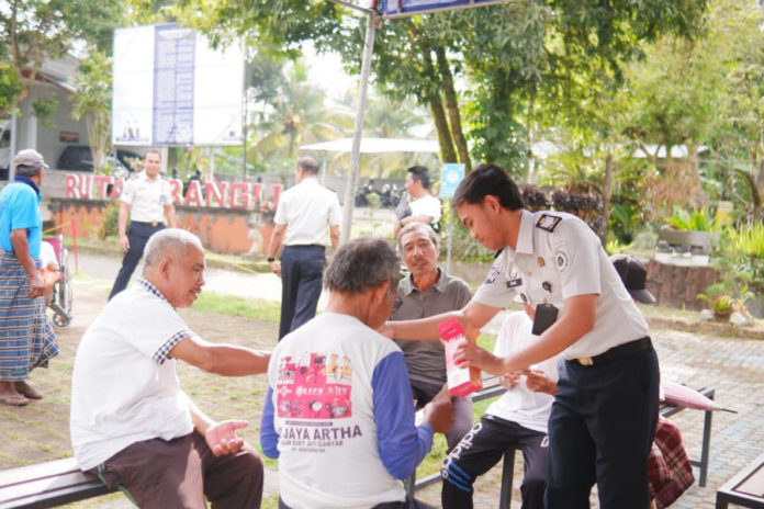 105 Warga Ikuti Pemeriksaan Kesehatan Gratis Di Rutan Bangli 1