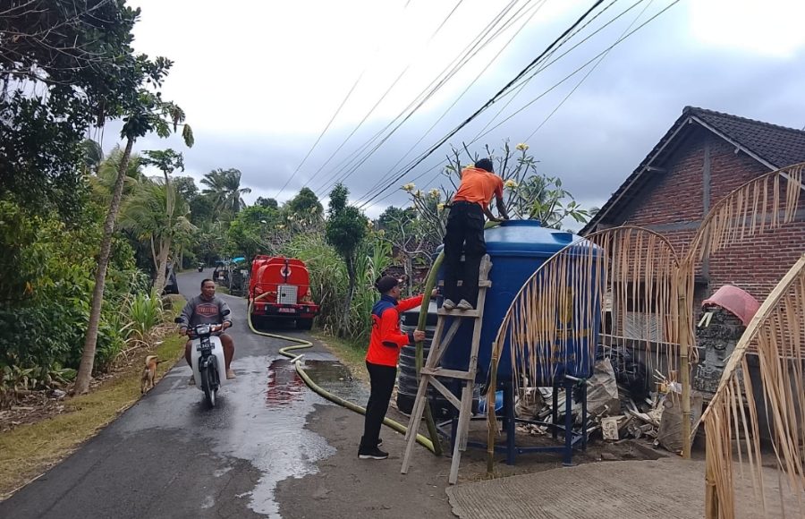 529 KK di Bali Terdampak Kekeringan, 305 Ribu Liter Air Bersih Didistribusikan